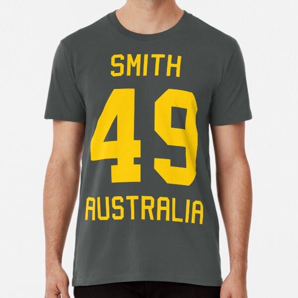 Steve Smith | 49 | Australian Cricket Jersey S To 5XL Made In the AU/USA T-Shirt