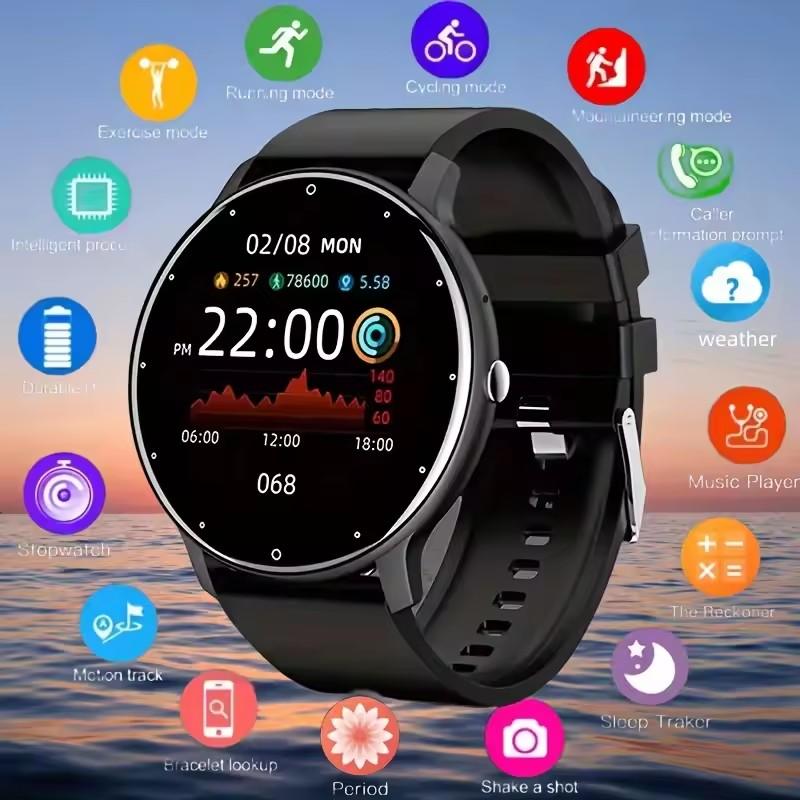 2026 Nuovo Orologio Intelligente Ultra Leggero ZL02CPRO da Uomo Sportivo Fitness Orologio Frequenza Cardiaca Schermo Full Touch Chiamata Bluetooth IP67 Smartwatch