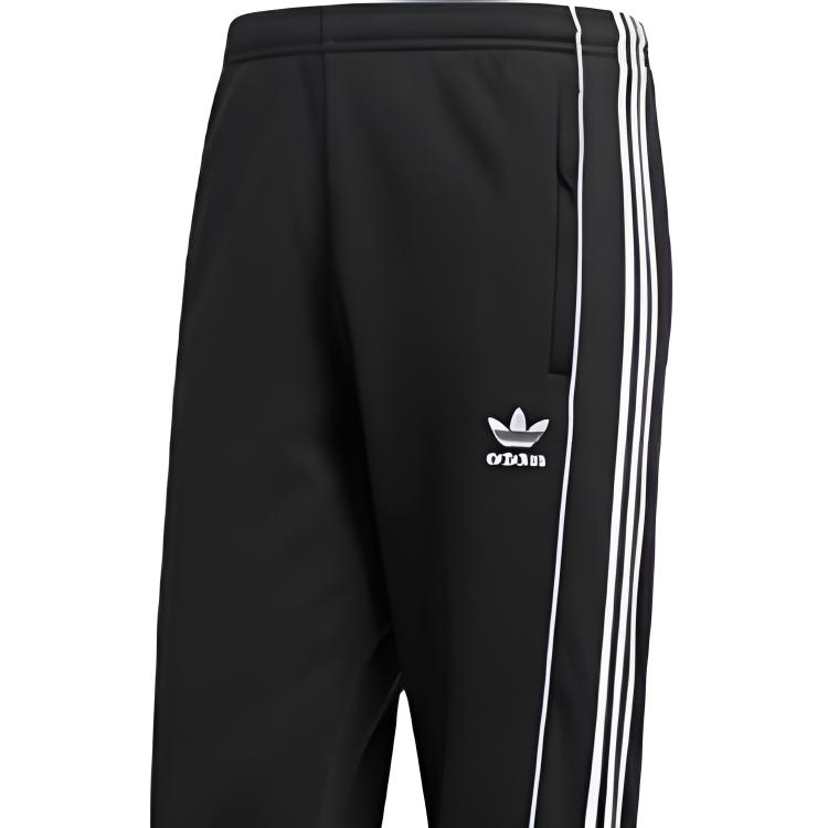 adidas Originals Trefoil Track Pants Men Bottoms Black CE4809