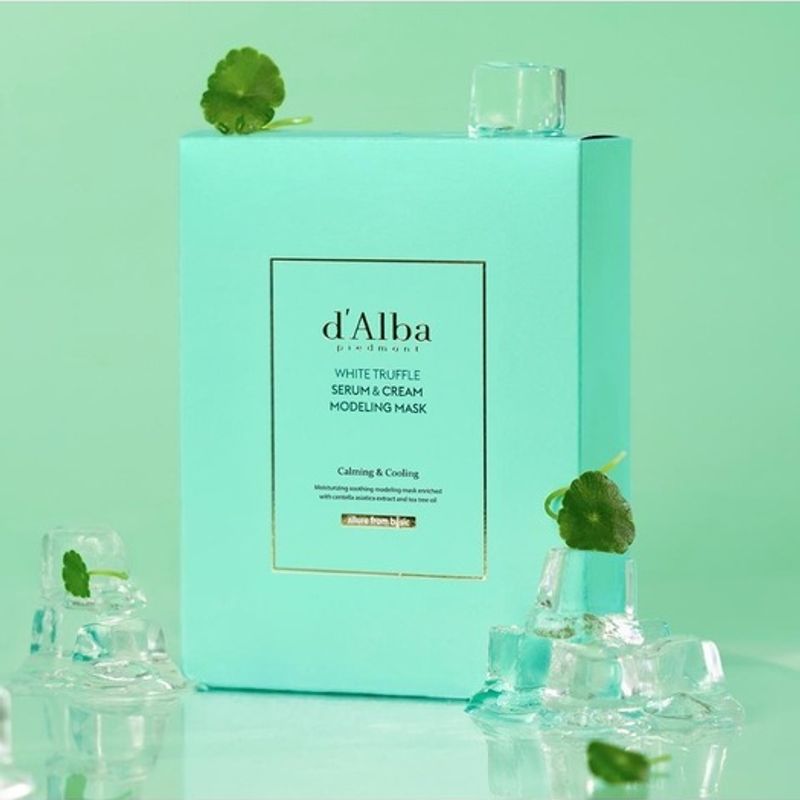 White Truffle Serum & Cream Modeling Mask [Soothing/Cooling] (4 Servings)
