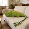 Pet Crocodile Chew Knotted Indestructible Plush Raw Dog Play Toy Cute Animal Rope Safe Puppy Tooth Chew Dog Tough Toys Resistant