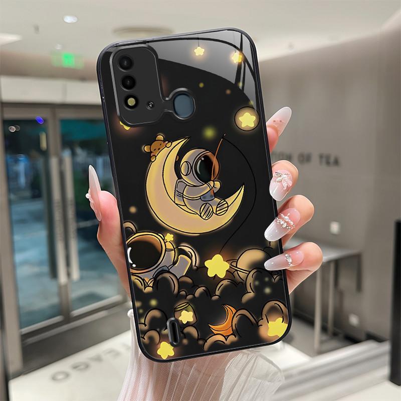 

Для ITEL P37 Pro P36 A57 Vision 2S 1Plus 2plus Чехол для телефона Противоударный Горы Расписной Ударопрочный Закаленное Стекло Корпус Телефона Itel A57