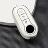 SANRILY Key Case, Key Holder, Key Cover, Key Protection for Fiat 500/500C/500L/500X, etc. Premium Protection, Scratch Resistant, and Stylish TPU