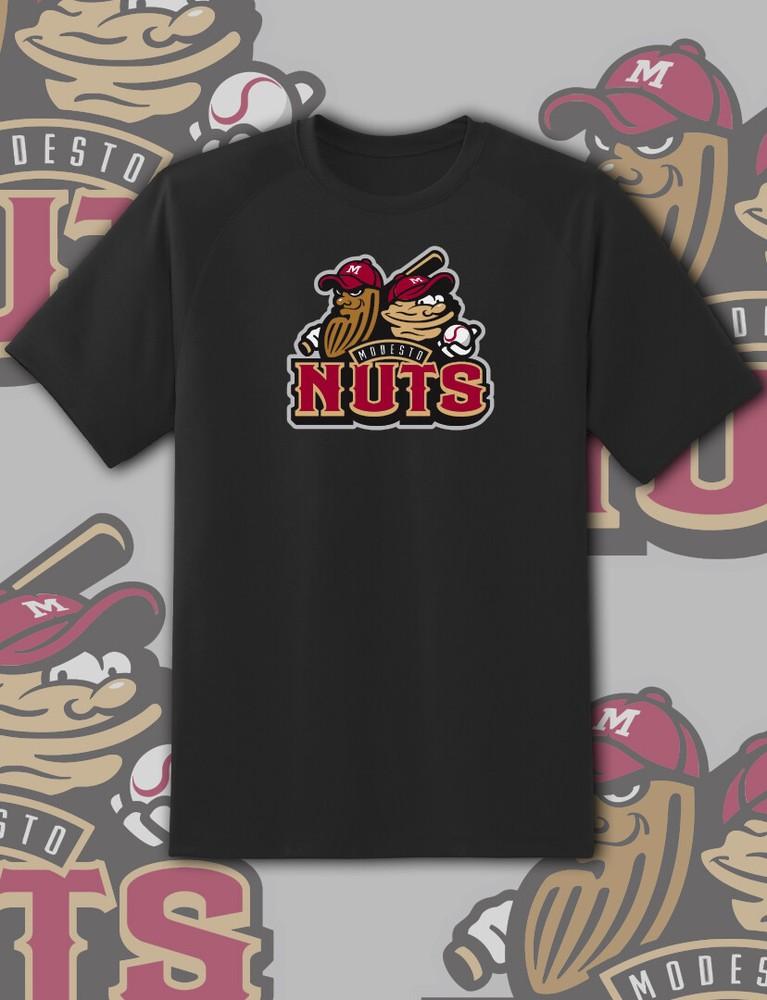 Modesto Nuts Logo Milb T Shirt Youth M - Adult 6Xl Fast Ship! S