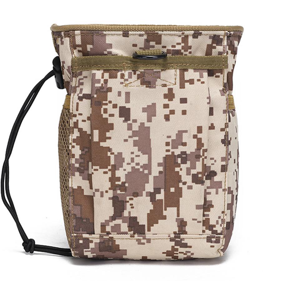 New Outdoor 3-5L Camouflage Molle 600D Nylon Dump Drop Pouch Recycle Waist Pack Bags Accessories Bag Pouches