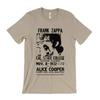 Tricou Frank Zappa - Alice Cooper - Afiș Concert - Hot Rats - Freak Out Verve