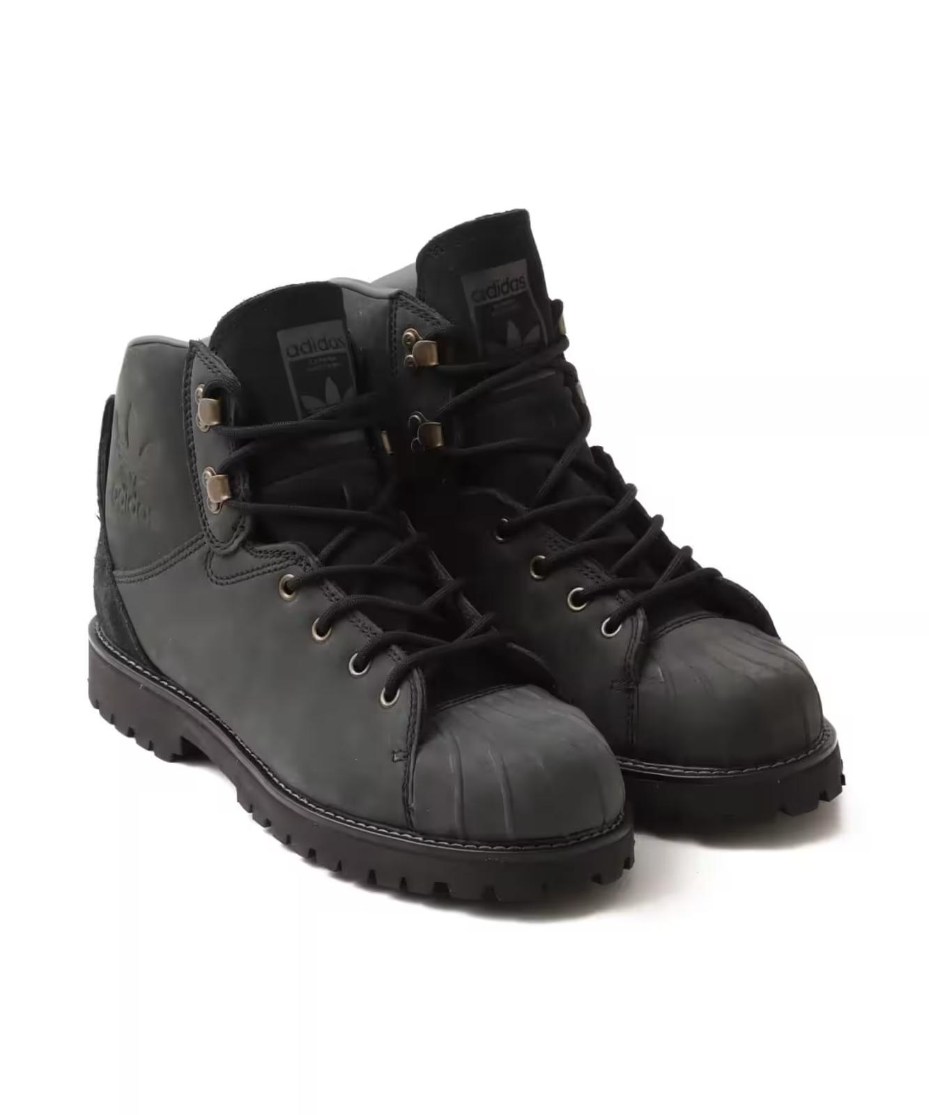 JQ3172 adidas SUPERSTAR BOOT ЧЕРНЫЙ ЧЕРНЫЙ СЕРЕБРИСТЫЙ (Мужской)