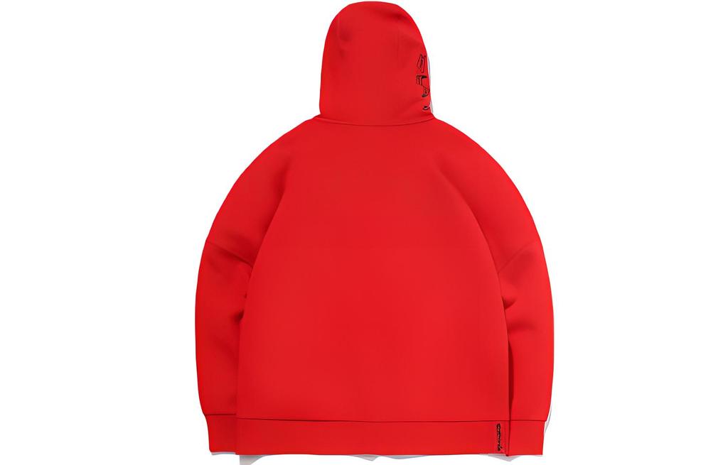 Li Ning Sports Fashion Collection Jackets Women's Red Hooded Moderate Other AWDR024-1