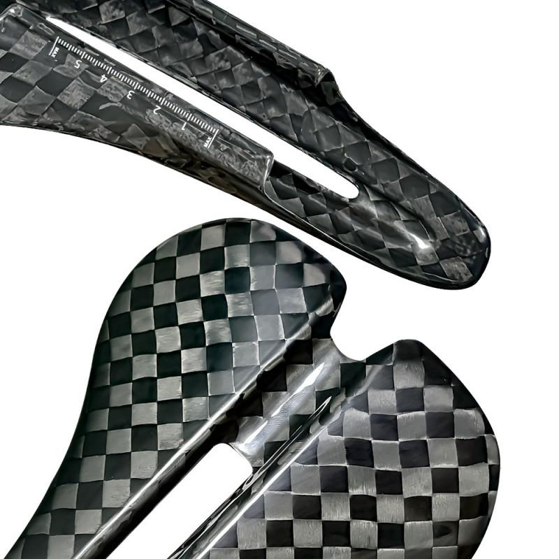 Ultra-Light Carbon Fiber Bicycle Saddle Road Mountain Folding Bikes 70g Universal Seat