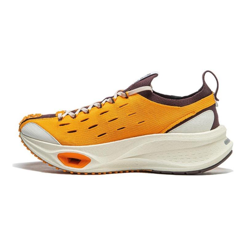 Li-Ning Feidian VTG Unisex Shock Absorbing Low Top Running Shoes Orange Brown AZGU001-1 39.5