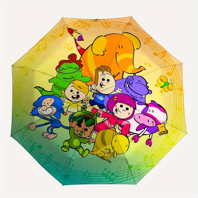 

1pc Music Notes Themed High-quality Umbrella,Automatic Opening and Closing Umbrella,Multi-functional Umbrella G0811216