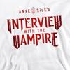 Interview With The Vampire Unisex Adult Red Logo Hoodie