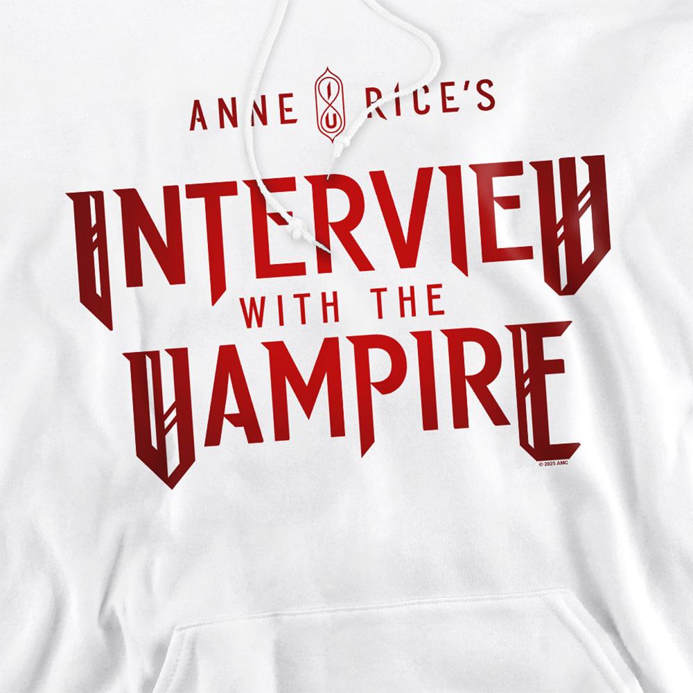 Interview With The Vampire Unisex Adult Red Logo Hoodie