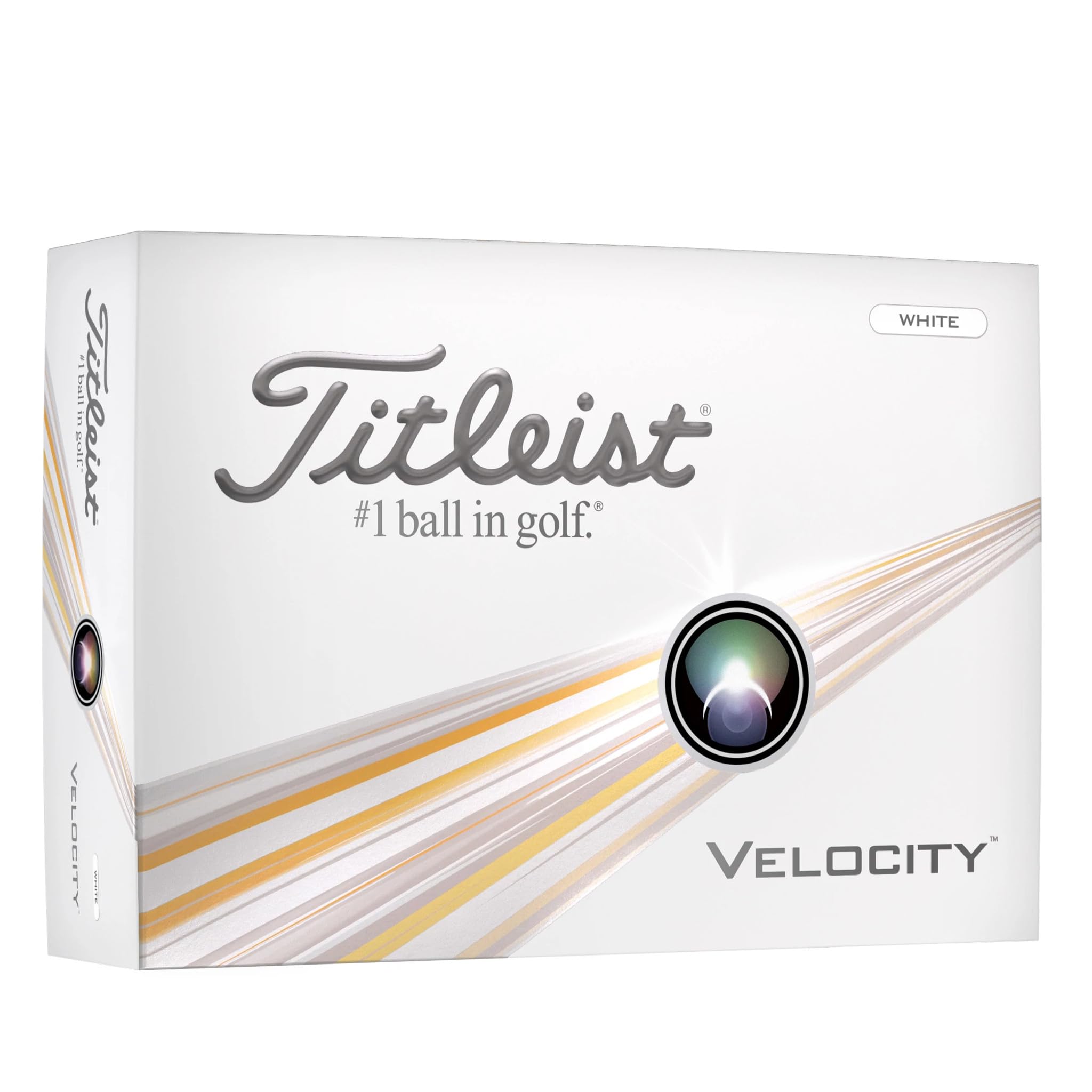

TITLEIST 24 VELOCITY DZ Unisex White Golf Balls