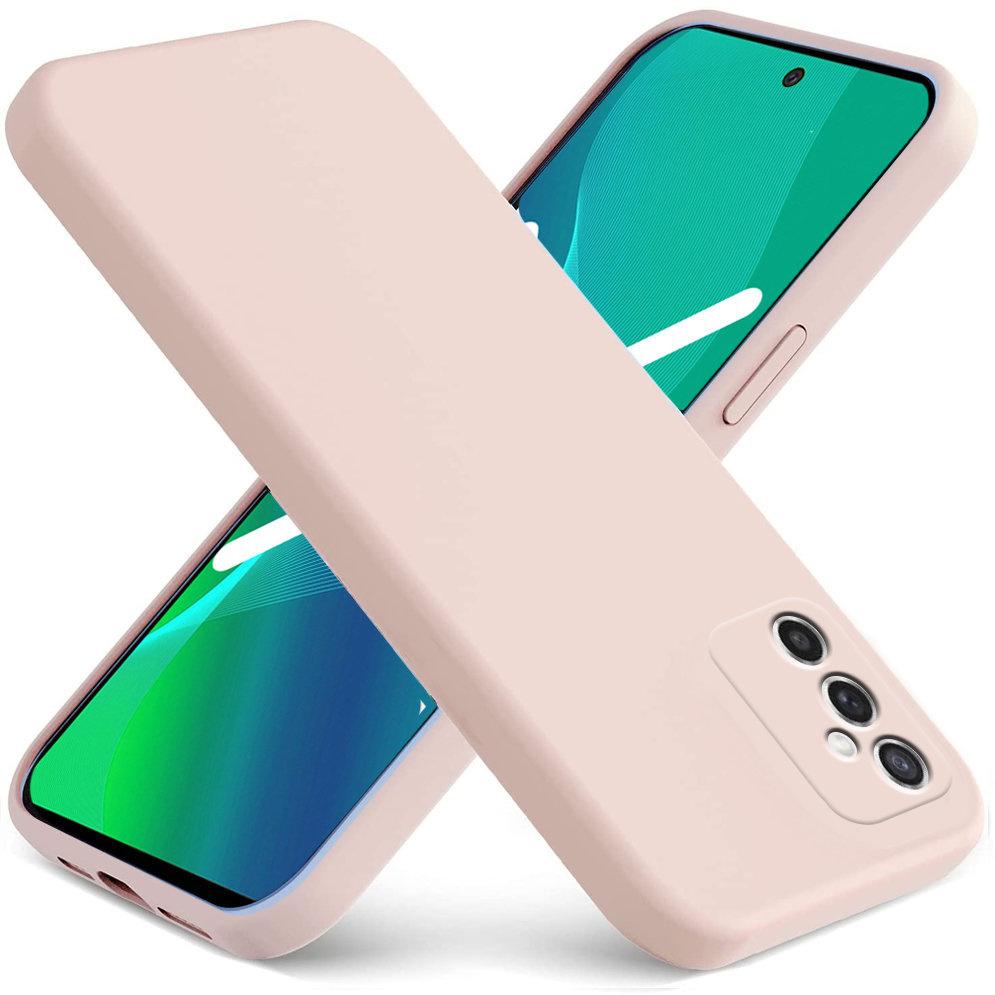 Case for Samsung Galaxy M52 5G, Silicone Lite, pink