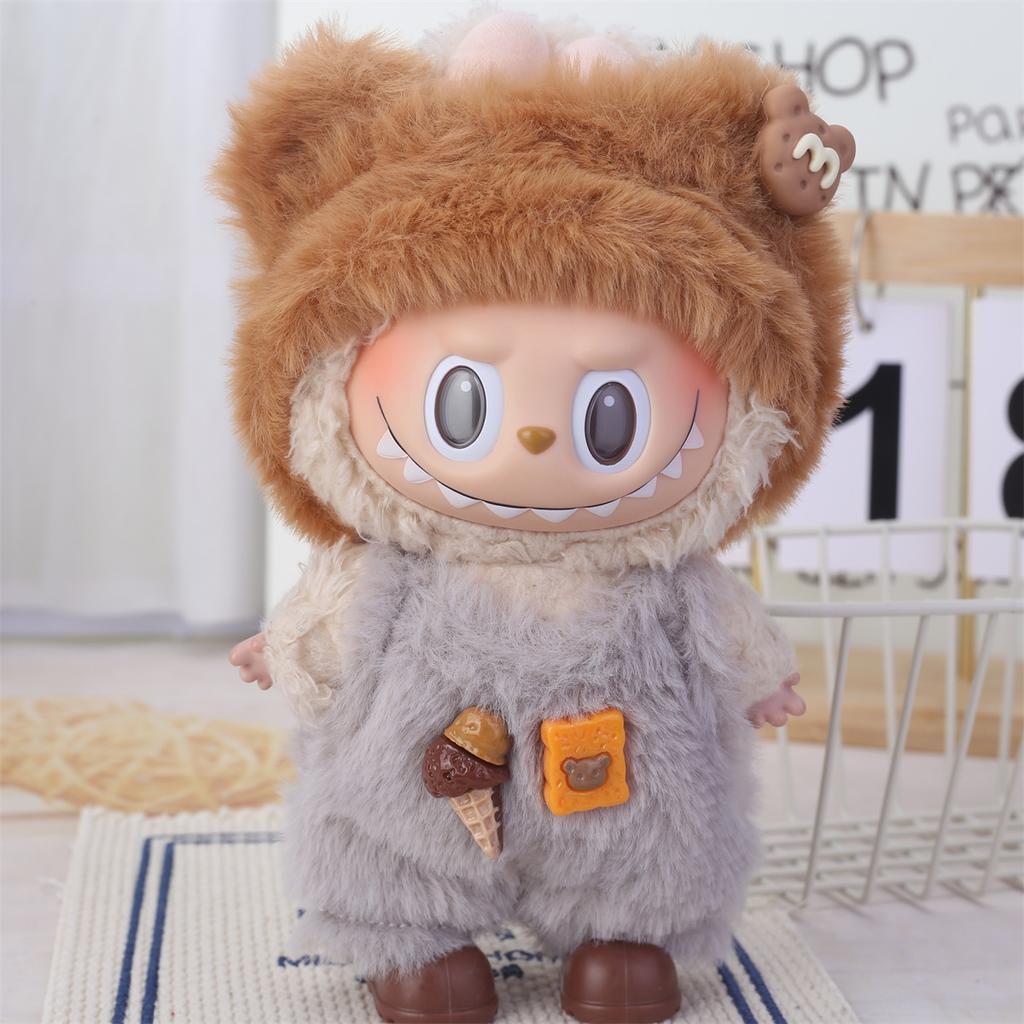 Labubu Baby Clothing Is Compatible with First, Second, and Third Generation 17cm Labubu Dolls