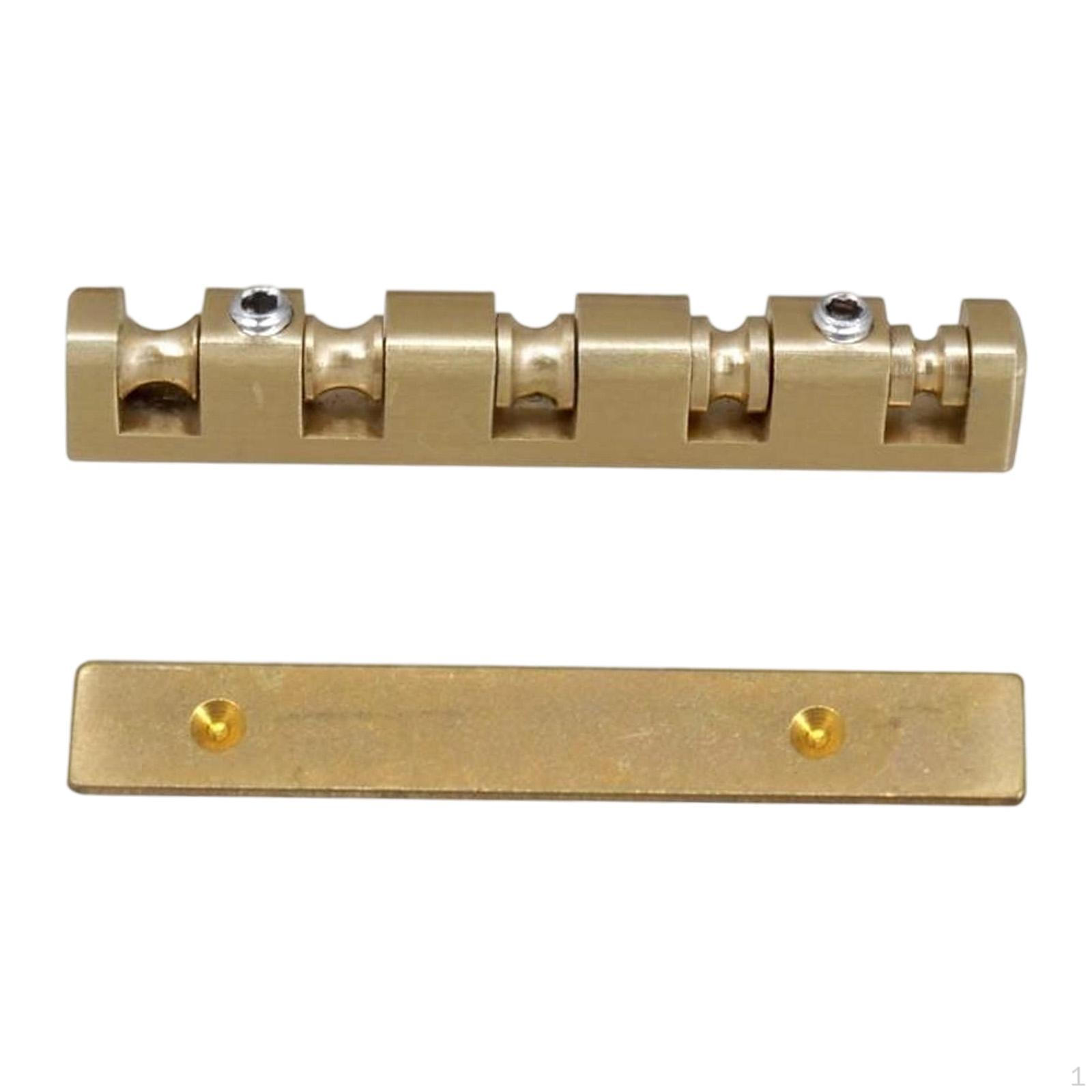 

Electric Bass Brass Nut 45mm Easy Installation Replacement Accessories Heavy Duty Wear Resistant