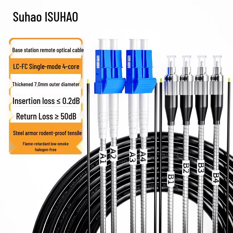 Outdoor Armored Fiber Optic Patch Cable