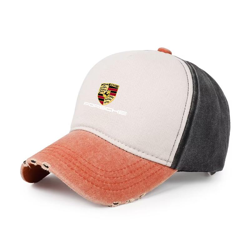 blbn4 Sunshade Fashion Solid Color Duck Tongue Caps Unisex Outdoor For Porsche 911 718 Panamera Macan Cayenne Boxster Cayman Accessory