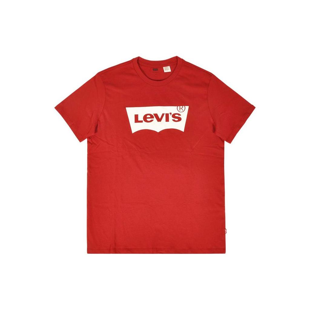 Levis Logo Print T-Shirt SS22 Men T-Shirts Red 177830141