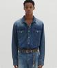 DNSR Western Denim Shirt Blue