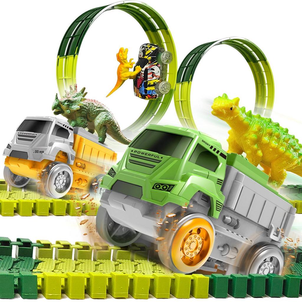 Cross-Border Electric Racing Train Toy for Toddlers - Educational Model for Boys