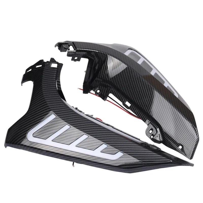 Front Side Cover Guard Panel Decorative Cover With Light for Yamaha N-MAX 155 NMAX 125 Nmax155 Nmax125 - Accessories