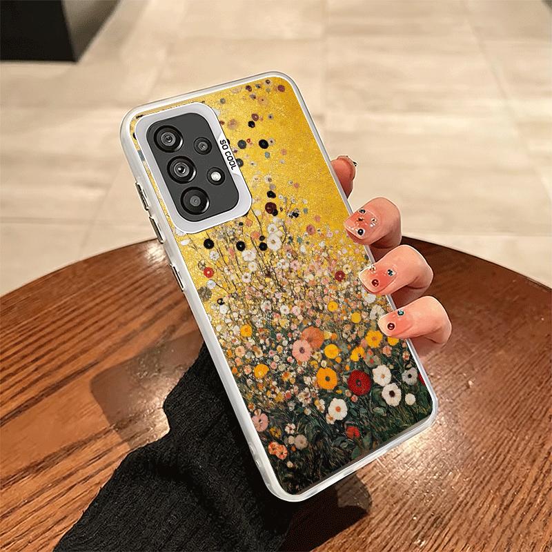 Kiss By Gustav Klimt Art Soft Phone Case for Samsung A17 A16 A15 A14 A13 A57 A56 A55 A54 A53 A37 A36 A35 A34 A33 A26 A25 A24 A23