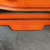 CELINE Trapeze Handbag Orange Women 2wayShoulder used