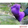 Gutsman Running Socks for Full Trail Arch Force Made in Size Purple (Five-Toe) Marathons, Ultramarathons, Running, Sports, Yoga, Training, Non-Slip,