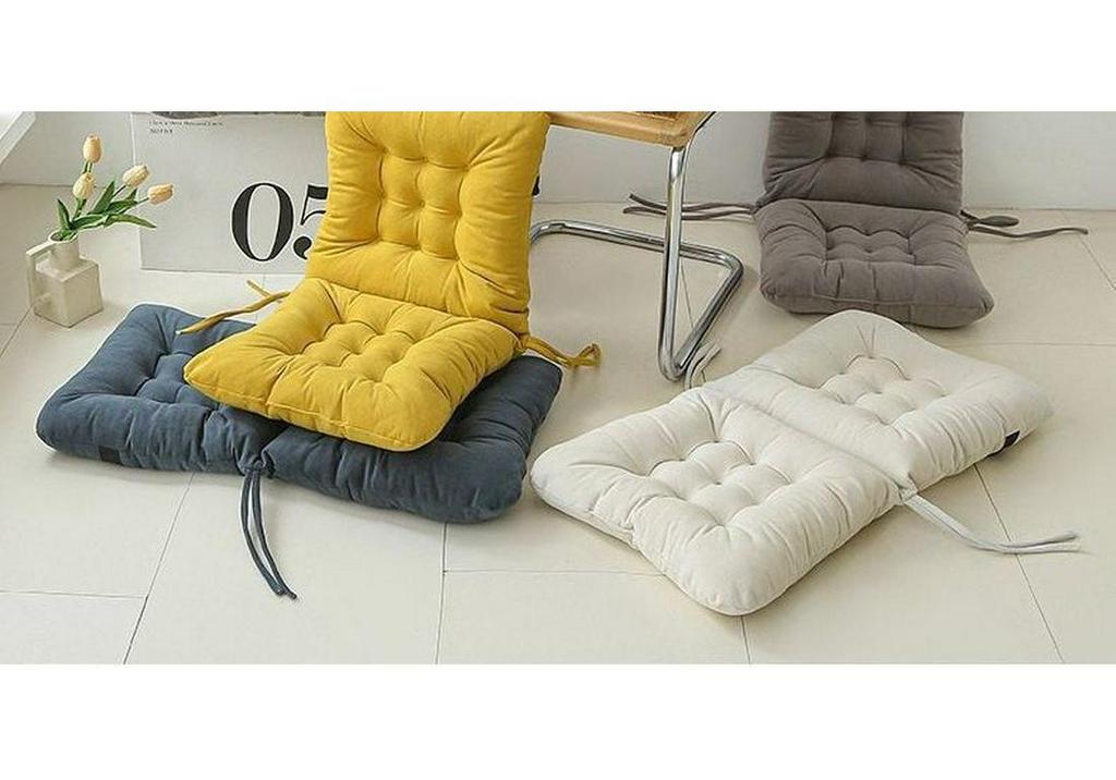 Ultra-Soft Lumbar and Seat Cushion for Office, Restaurant, Dorm, or Integrated Chairs