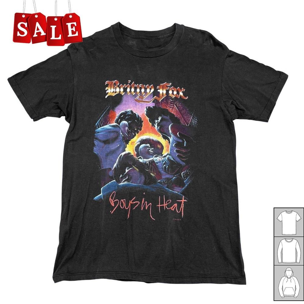 

New Britny Fox Boys in Heat Black 1990 Gift For Fans Unisex S5XL Shirt UH761 Unisex T-Shirt XL