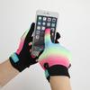 Guanti Resistenti per Mountain Bike Con Punta delle Dita Compatibile Touchscreen Colori Fiamma Arcobaleno Blu Ciambella Uomo Donna