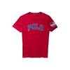 Polo Ralph Lauren Logo Letter Print Crew Neck Short Sleeve T-Shirt Men Tops Red 710791101-004