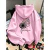 Casual Hoodie Halloween Gifts Dandelion Butterfly Start Where You Are Print Autumn Winter Fall Clothes For Women Girls