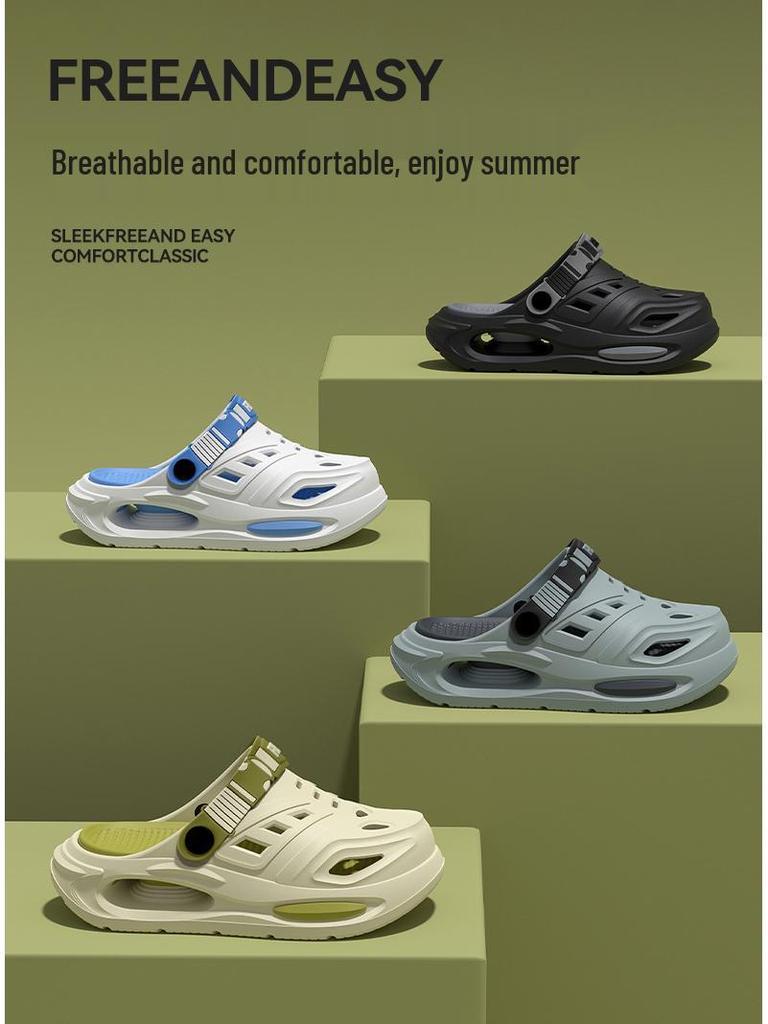 2025 Men's Non-slip, Anti-odor Medical Slippers with Air Cushion for Summer