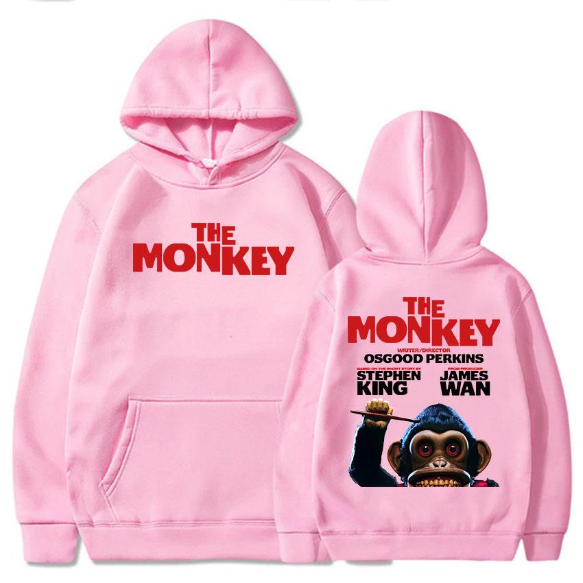 The Monkey New Movie 2025 Hoodies Hooded Women Men Sweatshirts Unisex Streetwear Long Sleeve Moletom Feminino Sudaderas Clothing
