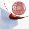 Inflatable Snow Tube with Handles Pink Accessories Sled Winter Sledding Toy for Outdoor