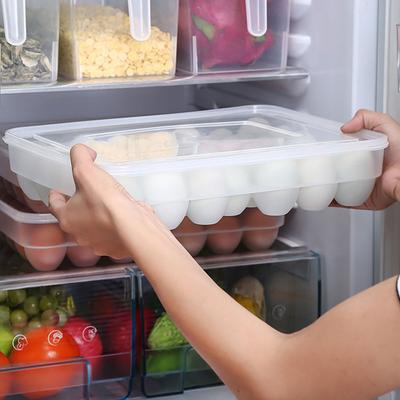 Practical PP Durable Safe Material Kitchen Egg Storage Box Egg Tray