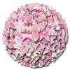 10/50Pcs  Cute Pink Coquette Bows Stickers Pink Bows Waterproof DIY Stickers Pack for Watercup Laptop Scrapbook Notebook Diary Stickers