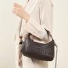 Niche Leather Woven Dumpling Bag Sheepskin Chain Crossbody Bag Women's Pillow Bag Handbag
