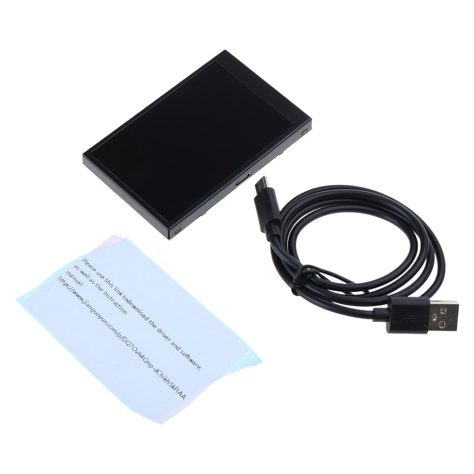 

3.5inch Secondary Screen LCD Display 320x480 for Laptop Computer Health Speed Temperature Monitoring
