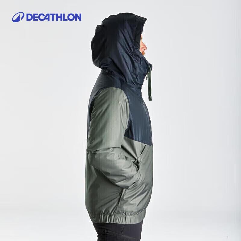 Decathlon SH100 Men's Waterproof Insulated Hiking Jacket -5°C