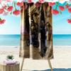 Rebellion Brotherhood beach towel soft Beach towel for vacation photos quick-drying swim towel Outdoor pool towel swim printing