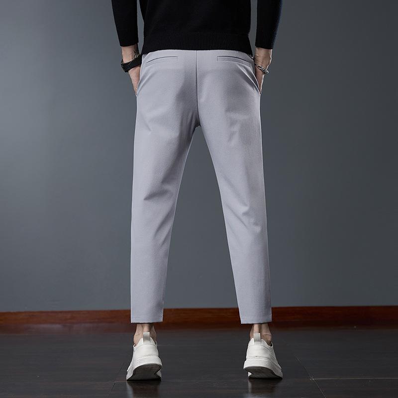 Autumn and Winter Nine-point Men's Casual Pants