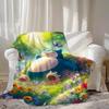 Home and Decoration Cute Fashion New Throw Blankets for Beds/sofa S-snorlax Blanket for Camping Christmas Blanket Best Gifts