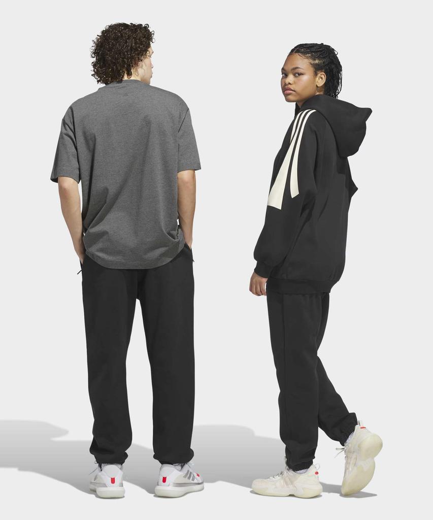 Adidas Basketball Fleece Joggers - Black / Jx5595