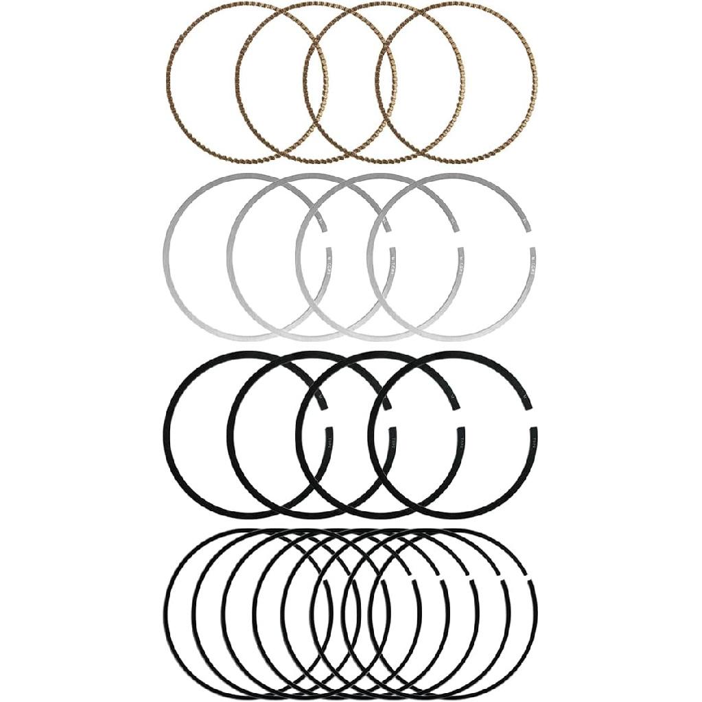 Engine Piston Ring Set Standard Fits for Smart Fortwo 1.0L L3 DOHC 2008-2015