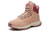 Women's Sneakers ANTA Casual Shoes Women's High-top Grain Powder/Raspberry Red/Shade 1 Gray