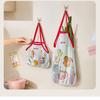 Wall-Mounted Kitchen Hanging Bag Cartoon Large Capacity Mesh Bags Hollow Breathable Vegetable Storage Bag